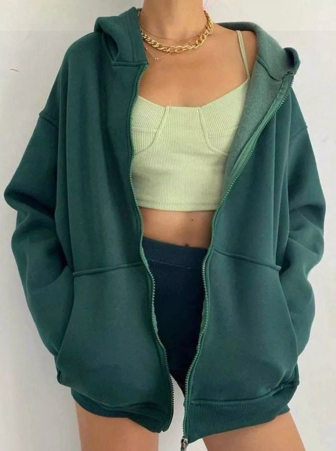 Women's Zipped Hoodies