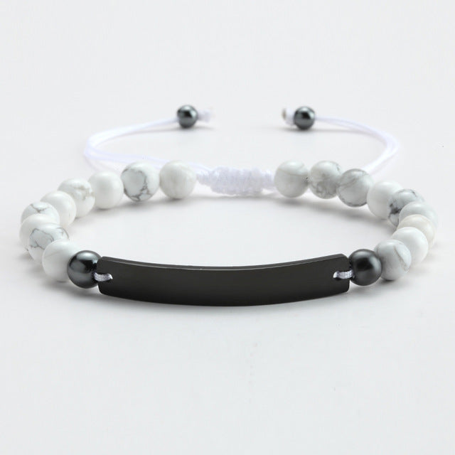Beaded Adjustable Bar Bracelets