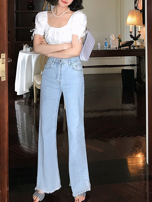 Loose High-Rise Jeans