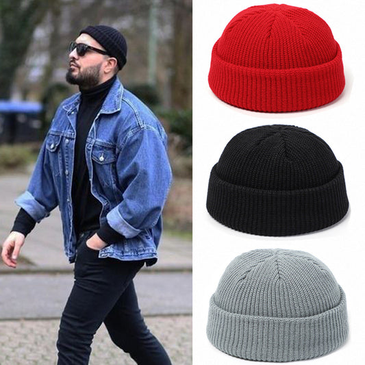 Retro Knitted Beanie Hats