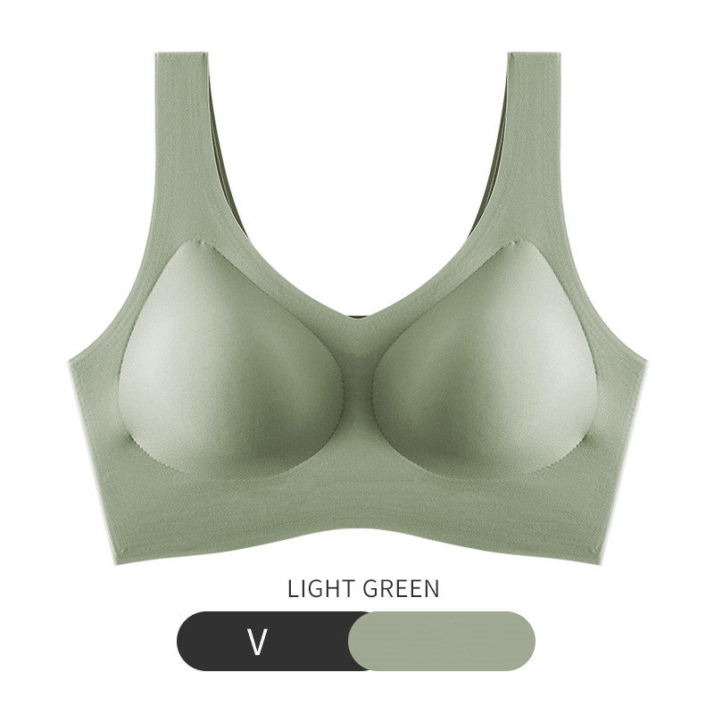 Traceless Sports Huddled Bra Without Rims