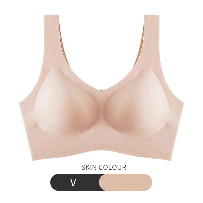 Traceless Sports Huddled Bra Without Rims