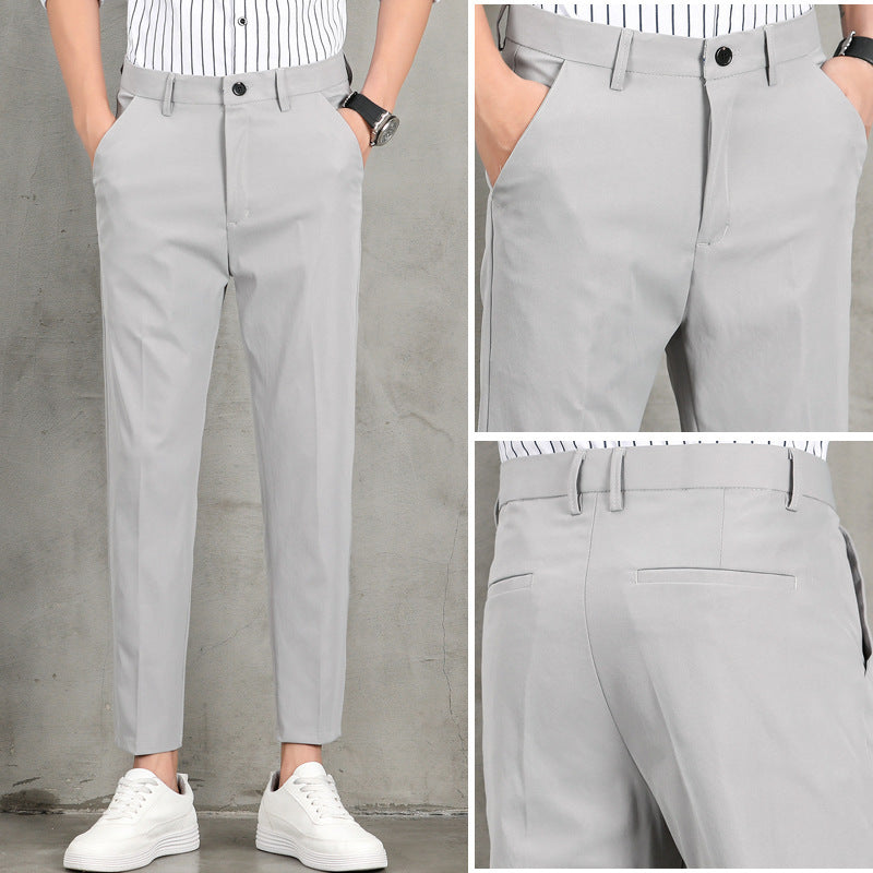 Nine Point Slim Casual Trousers
