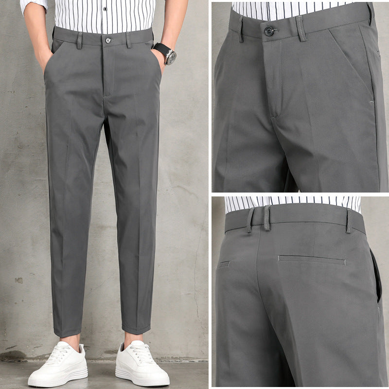 Nine Point Slim Casual Trousers