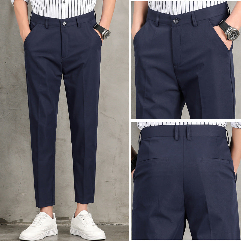 Nine Point Slim Casual Trousers