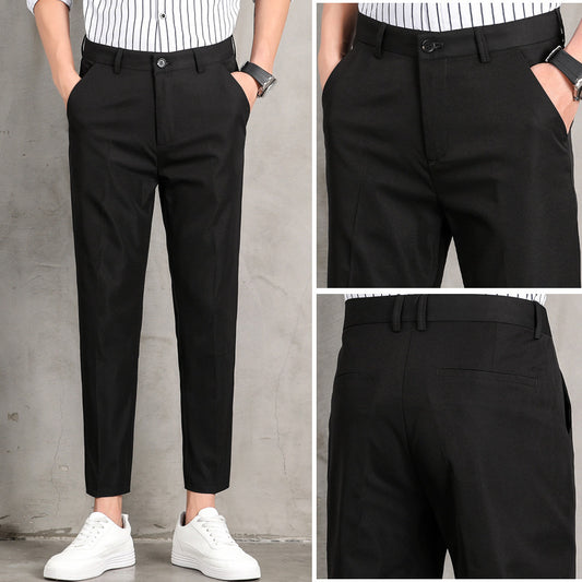 Nine Point Slim Casual Trousers