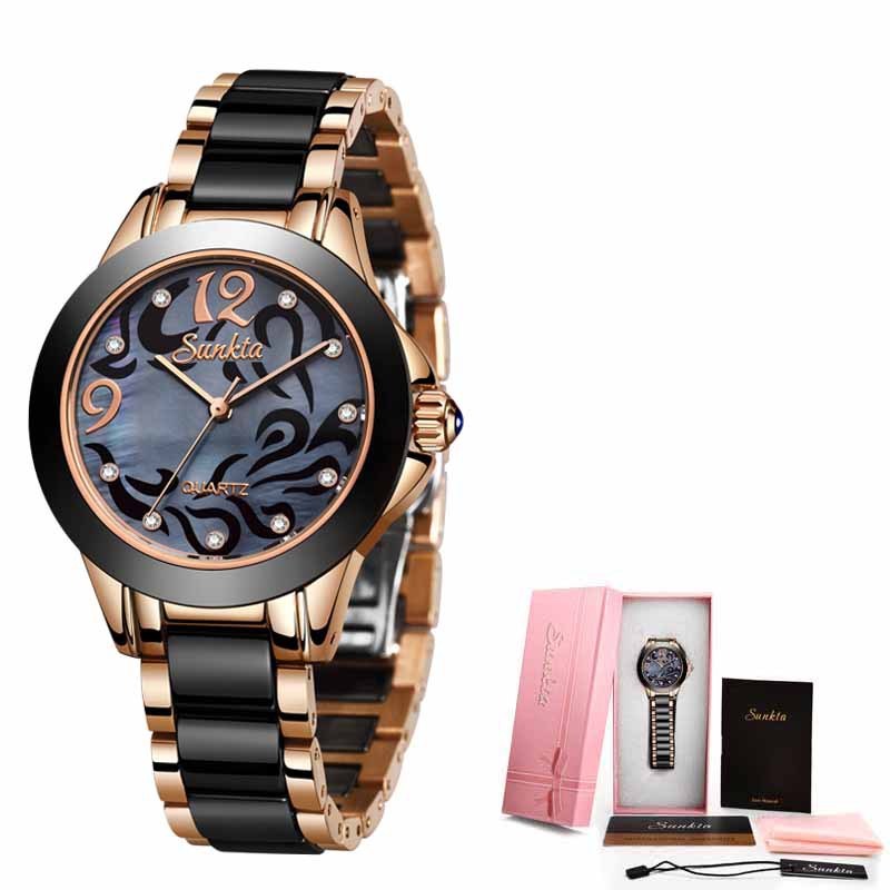 Ceramic Exquisite Ladies Watches