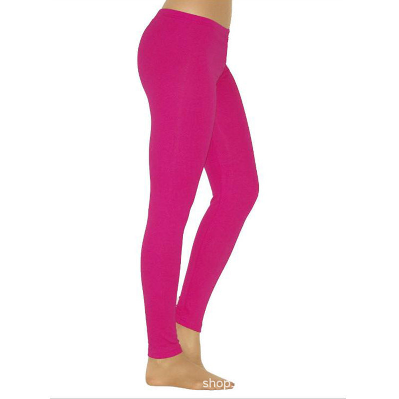 European & American Stretch Nine-Point Leggings