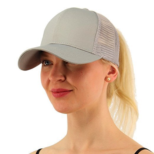 Sequins Ponytail Baseball Caps
