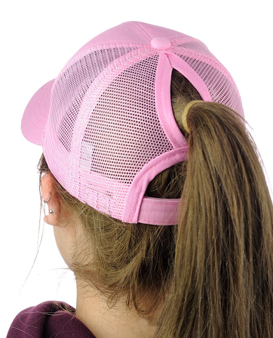 Sequins Ponytail Baseball Caps
