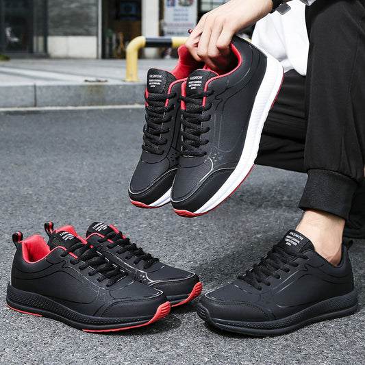 Fashion Leather Running Shoes