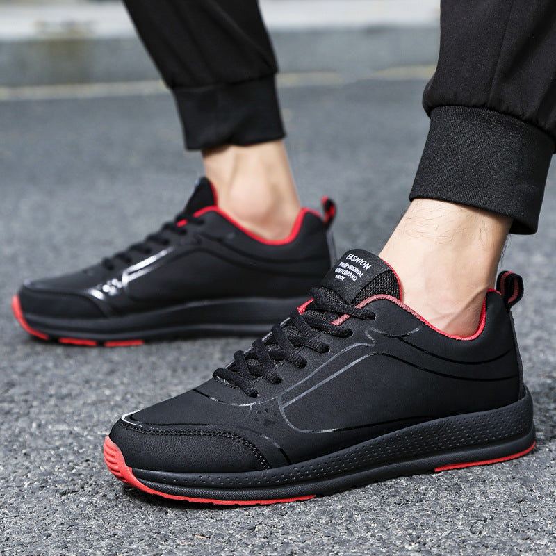 Fashion Leather Running Shoes