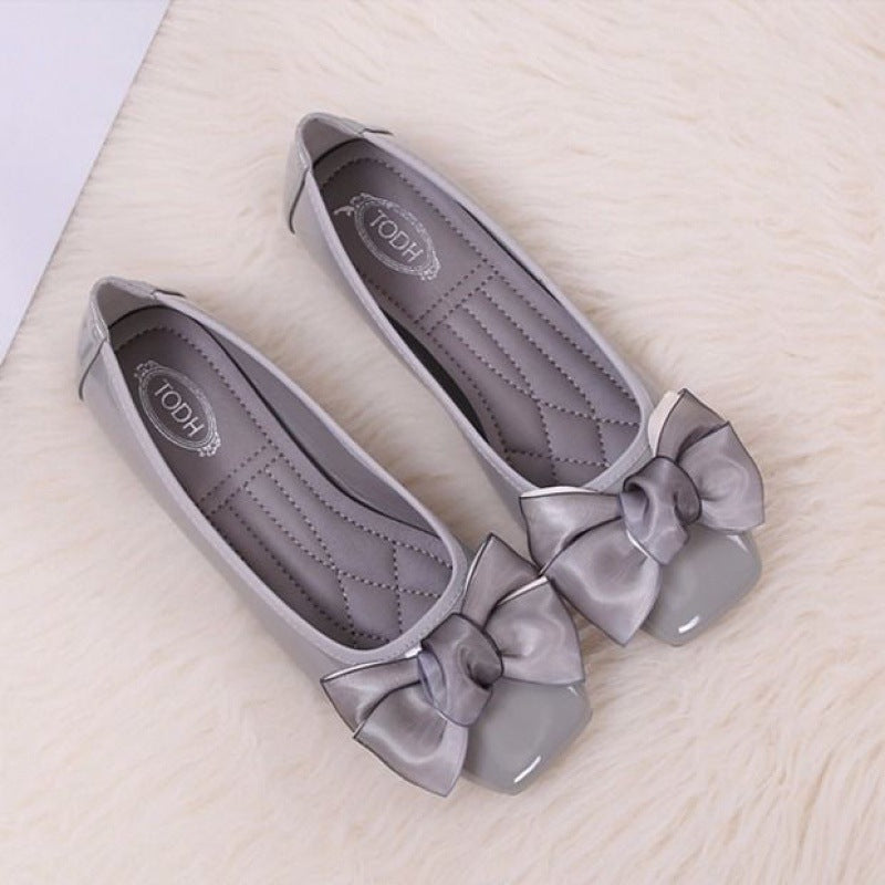 Slip-on Elegant Shine Ballet Flats
