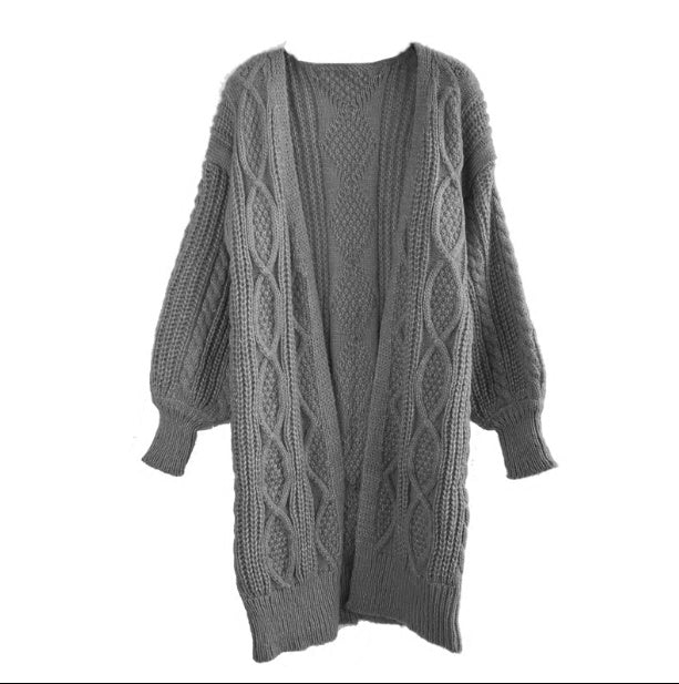 Knitted Poncho Latern Cardigans