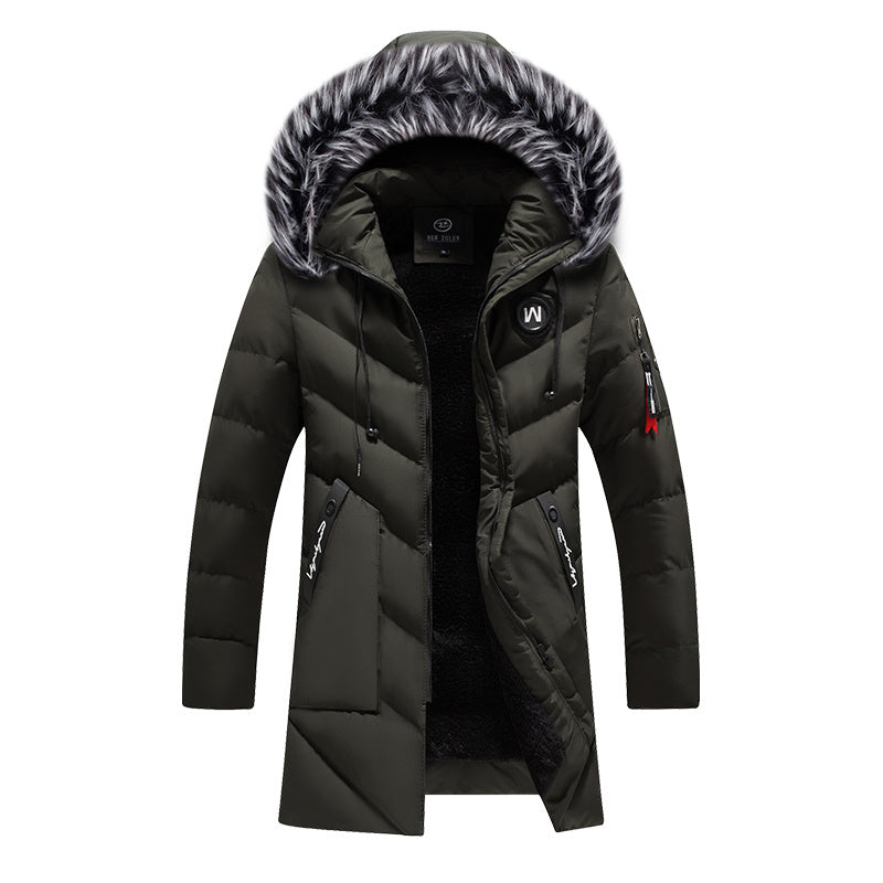 Fur Collar Hooded Coats