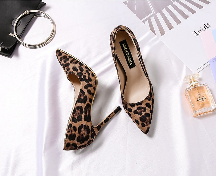 Kages Nina Leopard Heels