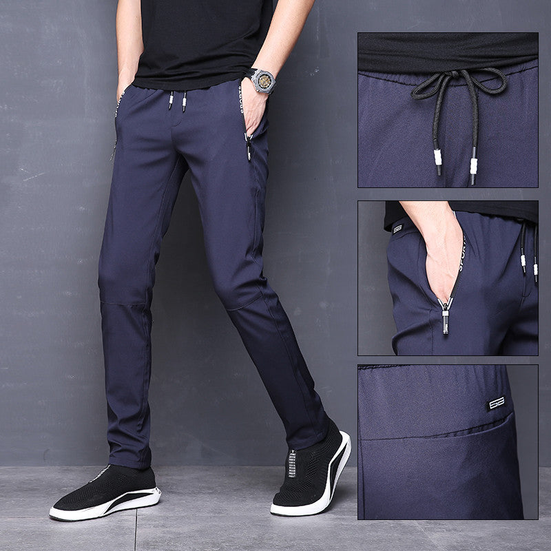 Slim Stretch Fit Harem Track Pants