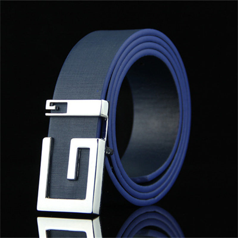 Fashionable And Simple Smooth Buckle Belts