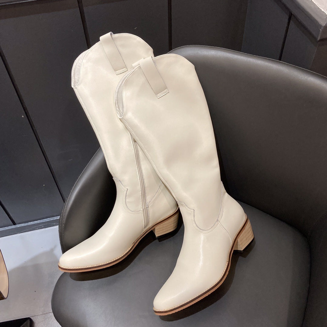 Martin Pointed Long Boots