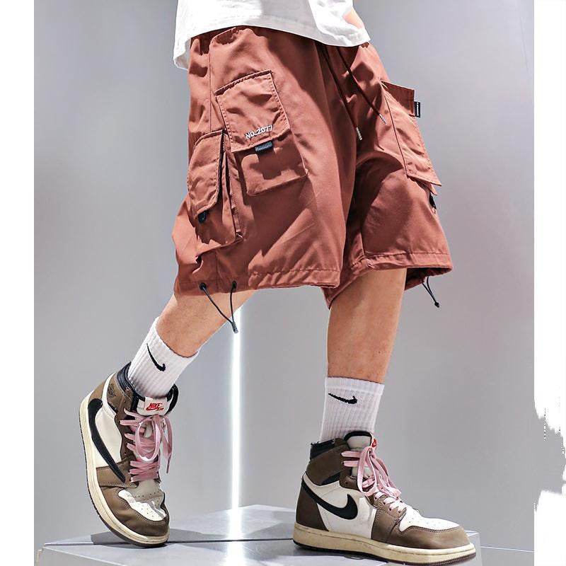 Multi-Pocket Functional Wind Workwear Shorts