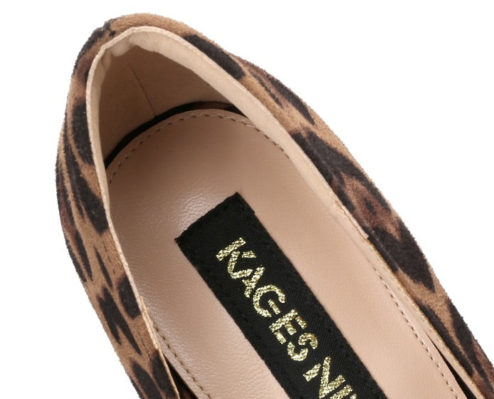 Kages Nina Leopard Heels