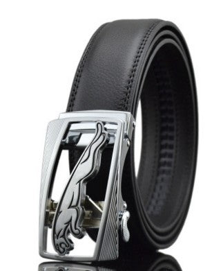 Automatic Buckle Leather Belts