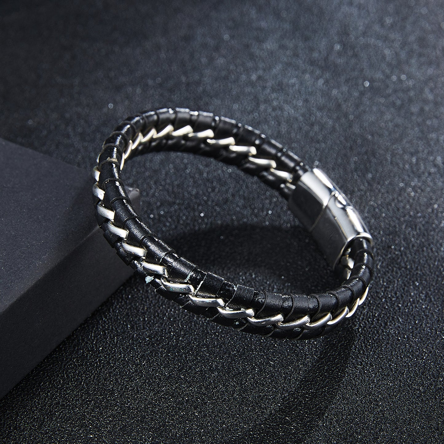 Woven Leather Bracelet