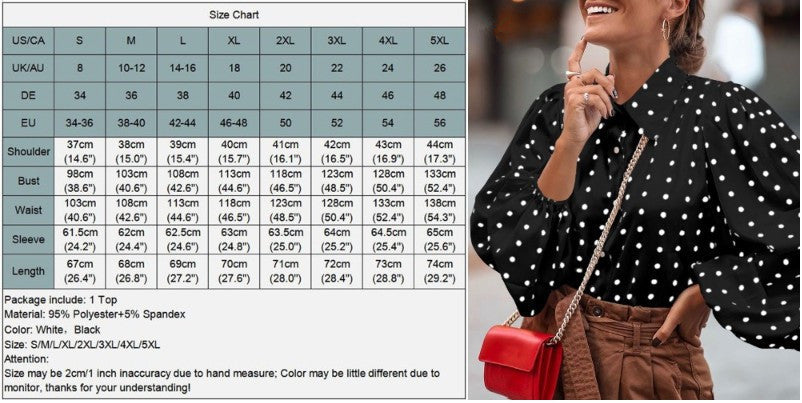 Chiffon Long Sleeve Shirts