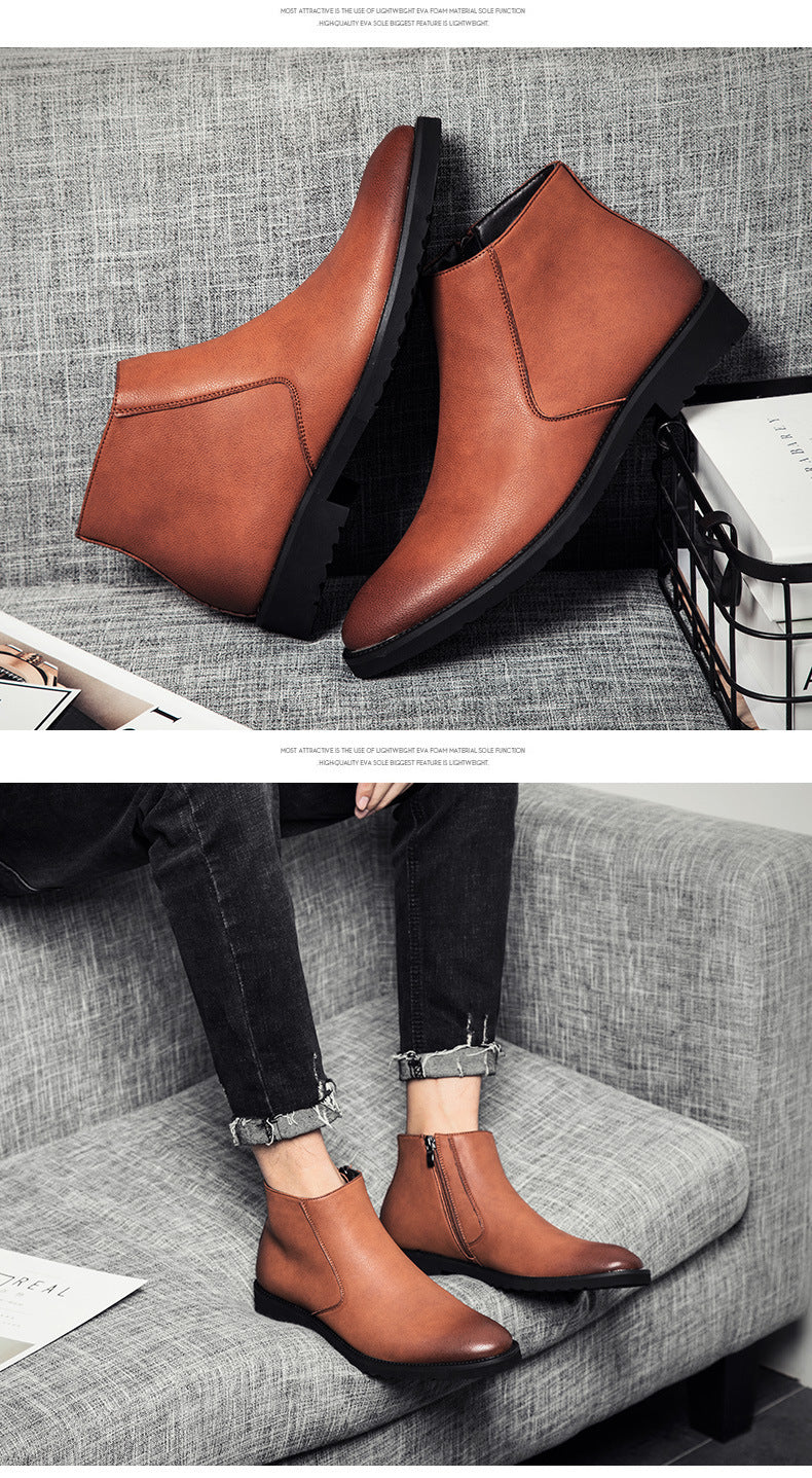 Martin Low Cut Short Tooling Boots