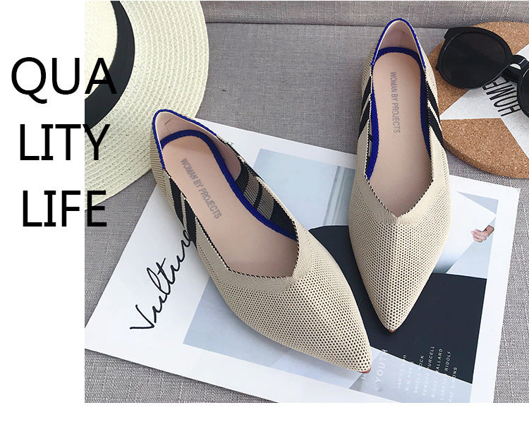 Pointed Ballet Flats