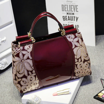 Leather Shiny Handbags