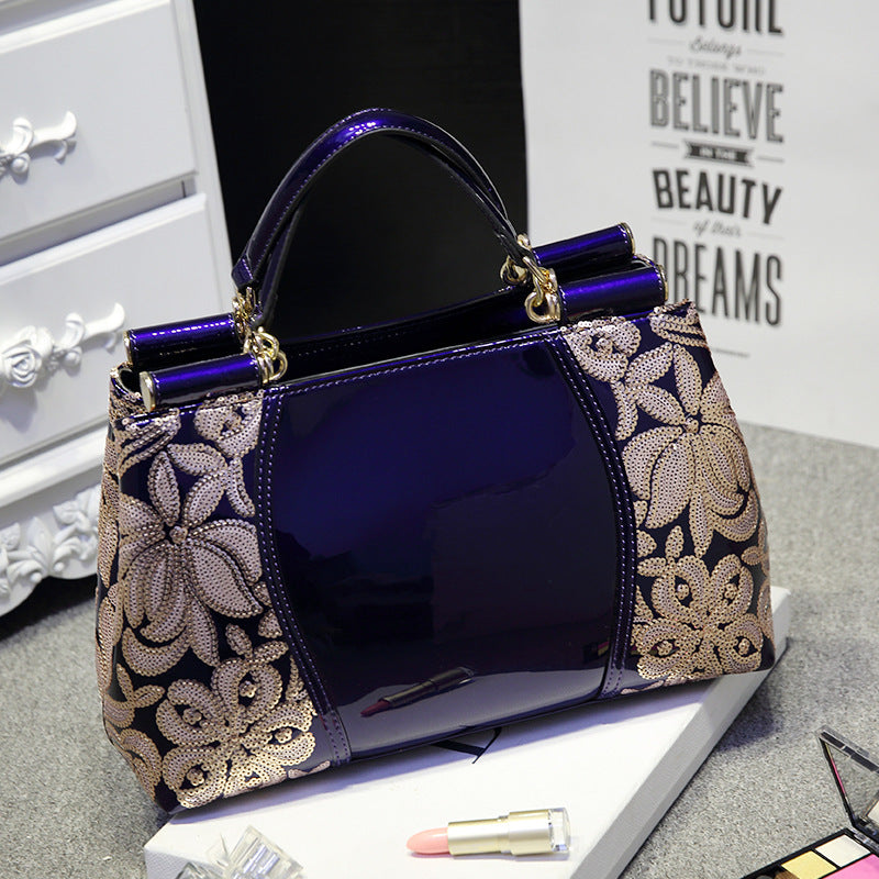Leather Shiny Handbags