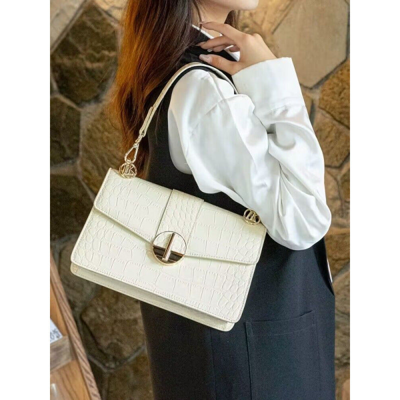 Wide Strap Crossbody Flap Bags