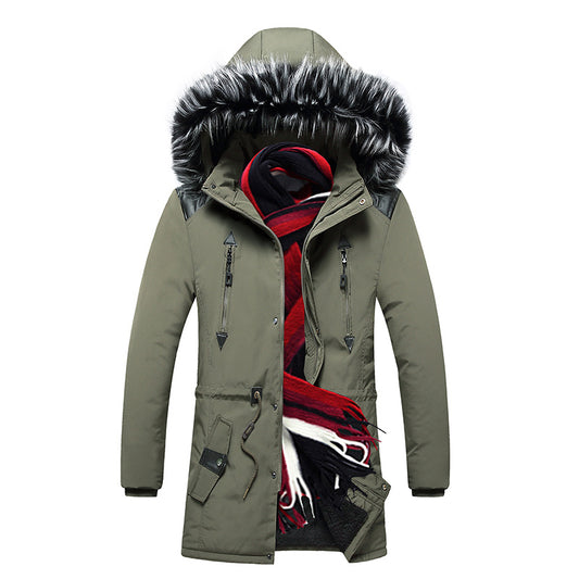 Fur Collar Hooded Coats