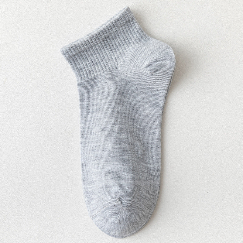 Ladies Summer Thin Polyester Cotton Boat Socks