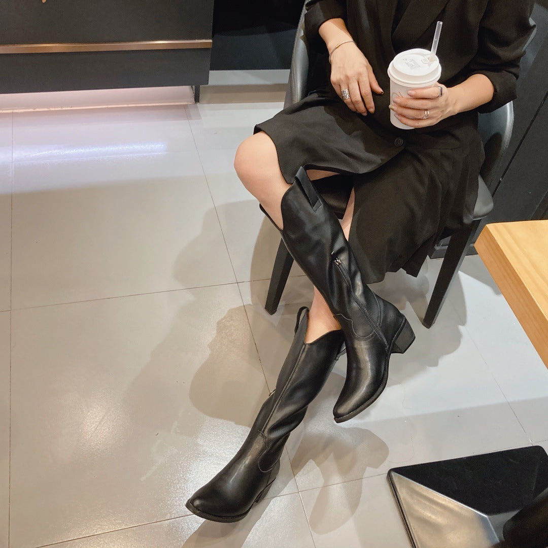 Martin Pointed Long Boots