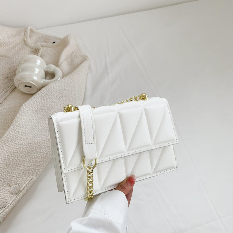 Square Chain Crossbody Flap Bags