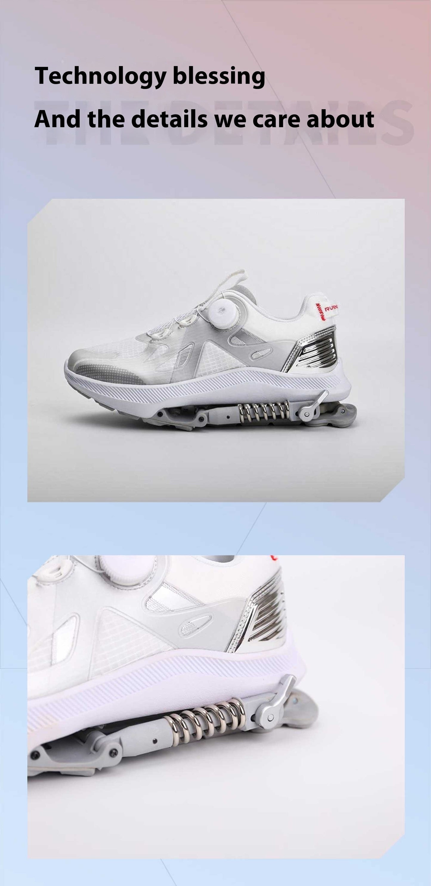 Tech Mechanical Running Shoes