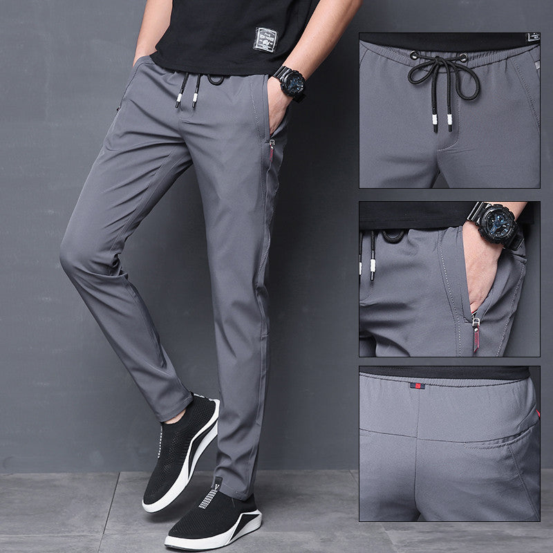 Slim Stretch Fit Harem Track Pants