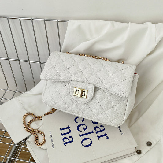 Chained Crossbody Flap Bags