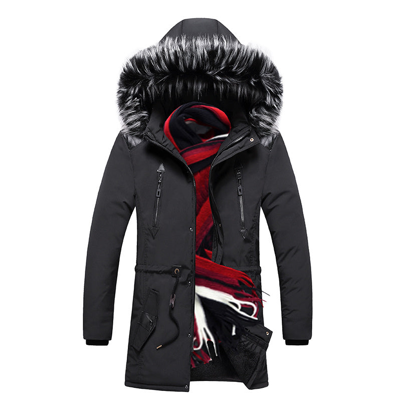 Fur Collar Hooded Coats