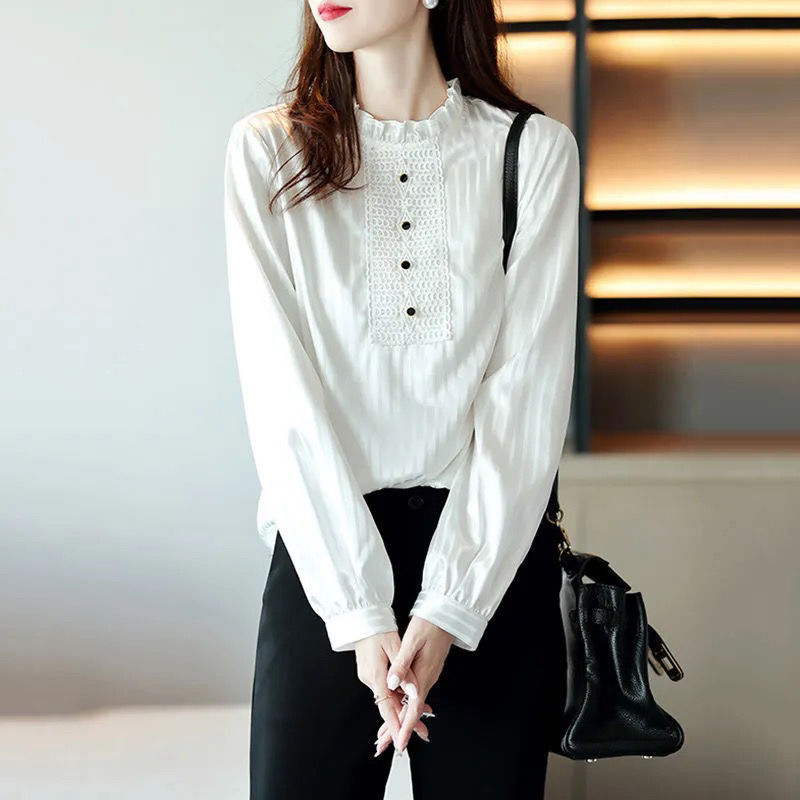 Women’s Niche Striped Long Sleeve Shirt