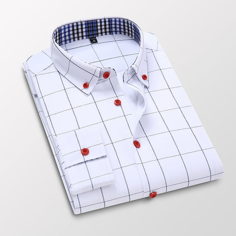 Fall Casual Slim Fit Long Sleeve Shirts