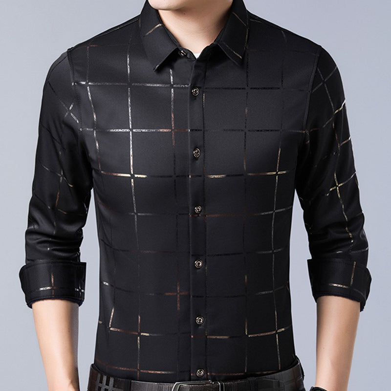 Checked Long Sleeve Shirts