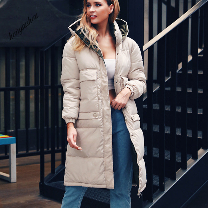Women’s Hooded Long Trench Coats