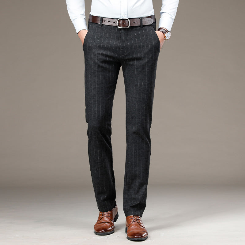 Striped Suit Trousers
