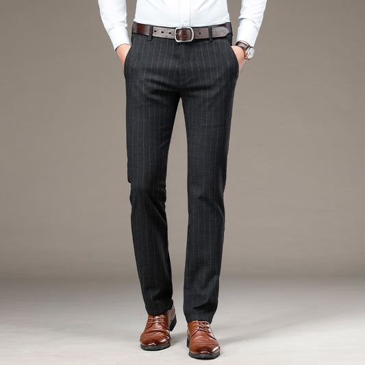 Striped Suit Trousers