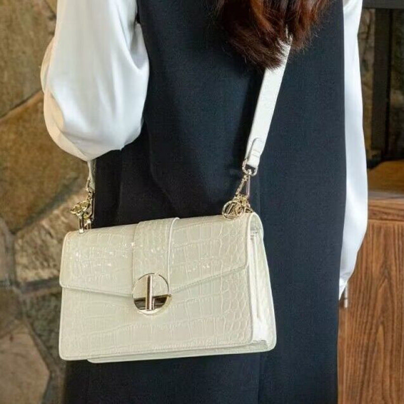 Wide Strap Crossbody Flap Bags