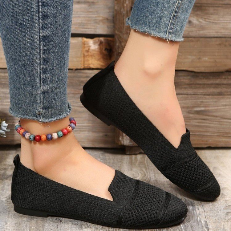 Round Toe Soft Sole Slip On Loafer Ballet Flats