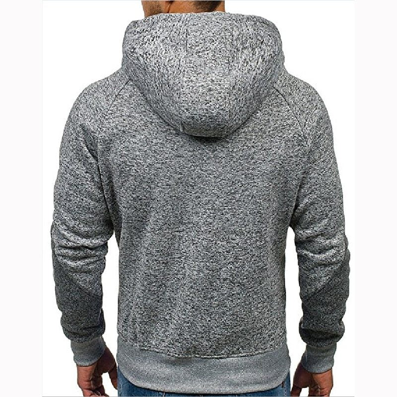 Paneling Long Sleeve Hoodie Jacket